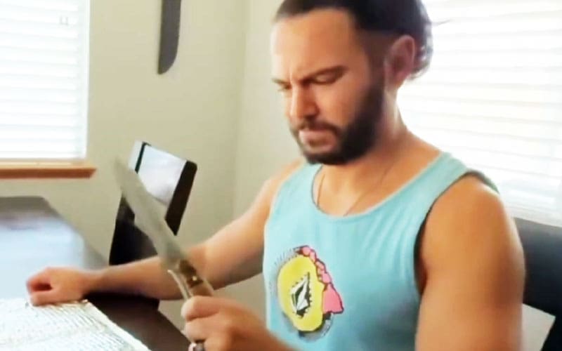 Jack Perry Sends Knife and Threatening Note to Matt Jackson