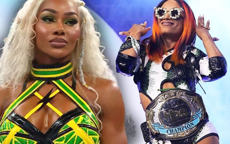 Jade Cargill Reacts to Mercedes Moné Surpassing Her TBS Championship Record