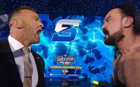 Drew McIntyre Suspended After Chaos Erupts During Cody Rhodes vs. Aleister Black on WWE SmackDown